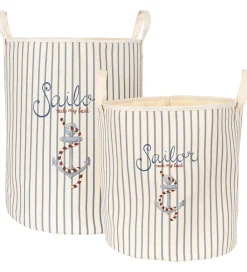 Konges Sløjd Kurve|Opbevaring>Opbevaringskurve - 2 stk. - Sailor Stripe