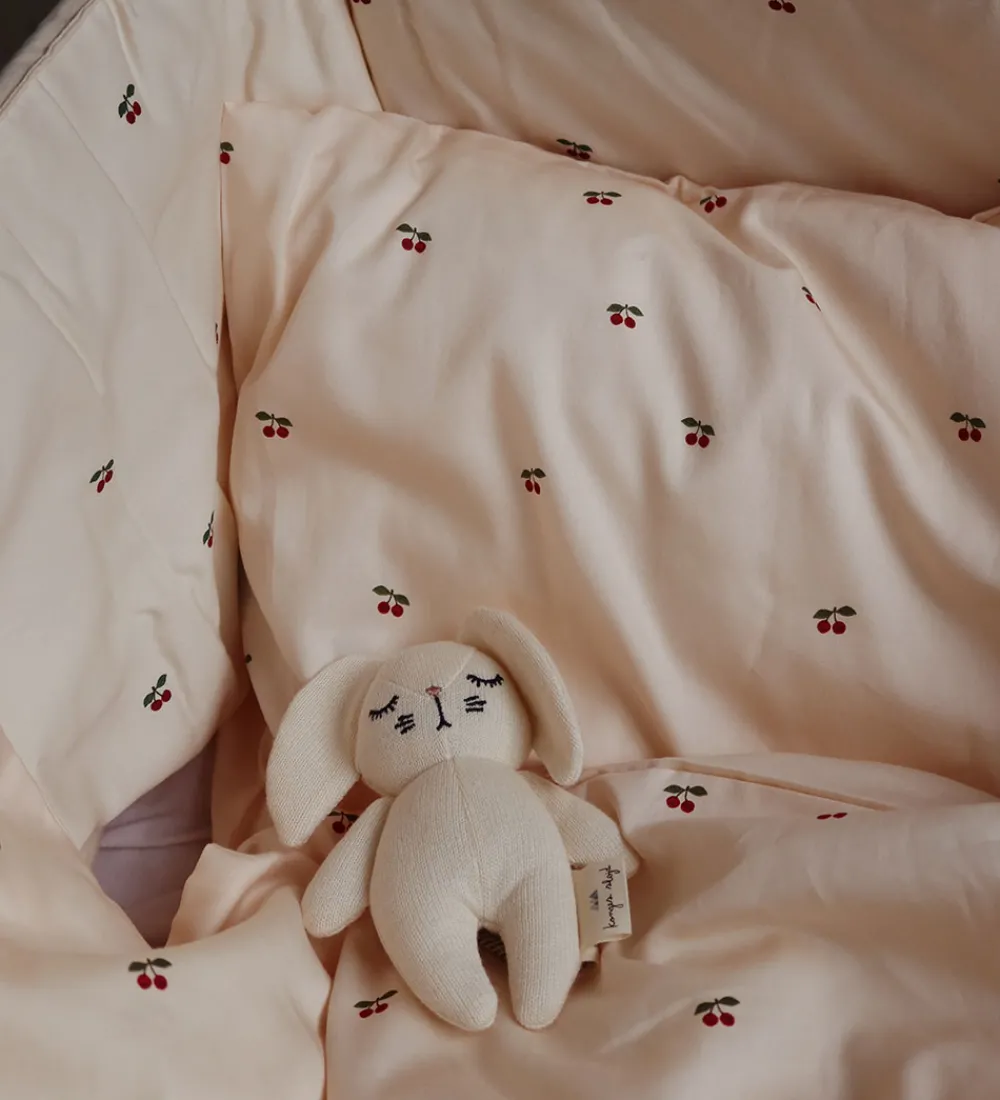 Konges Sløjd Gribelegetøj>Rangle - Mini Rabbit - Offwhite