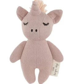 Konges Sløjd Gribelegetøj|Rangle - Mini Unicorn - Rose Fawn