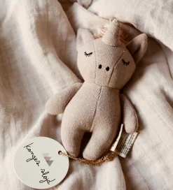 Konges Sløjd Gribelegetøj|Rangle - Mini Unicorn - Rose Fawn