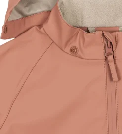 Børn Konges Sløjd Regntøj|Regntøj - PU - Plainy - Cameo Brown