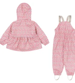 Børn Konges Sløjd Regntøj|Regntøj m. Seler/Fleece - Palme - Felice Rose