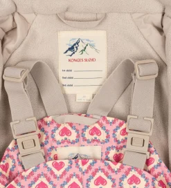 Børn Konges Sløjd Regntøj|Regntøj m. Seler/Fleece - Palme - Felice Rose