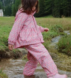 Børn Konges Sløjd Regntøj|Regntøj m. Seler/Fleece - Palme - Felice Rose
