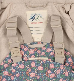 Børn Konges Sløjd Regntøj>Regntøj m. Seler/Fleece - PU - Palme - Kyoto