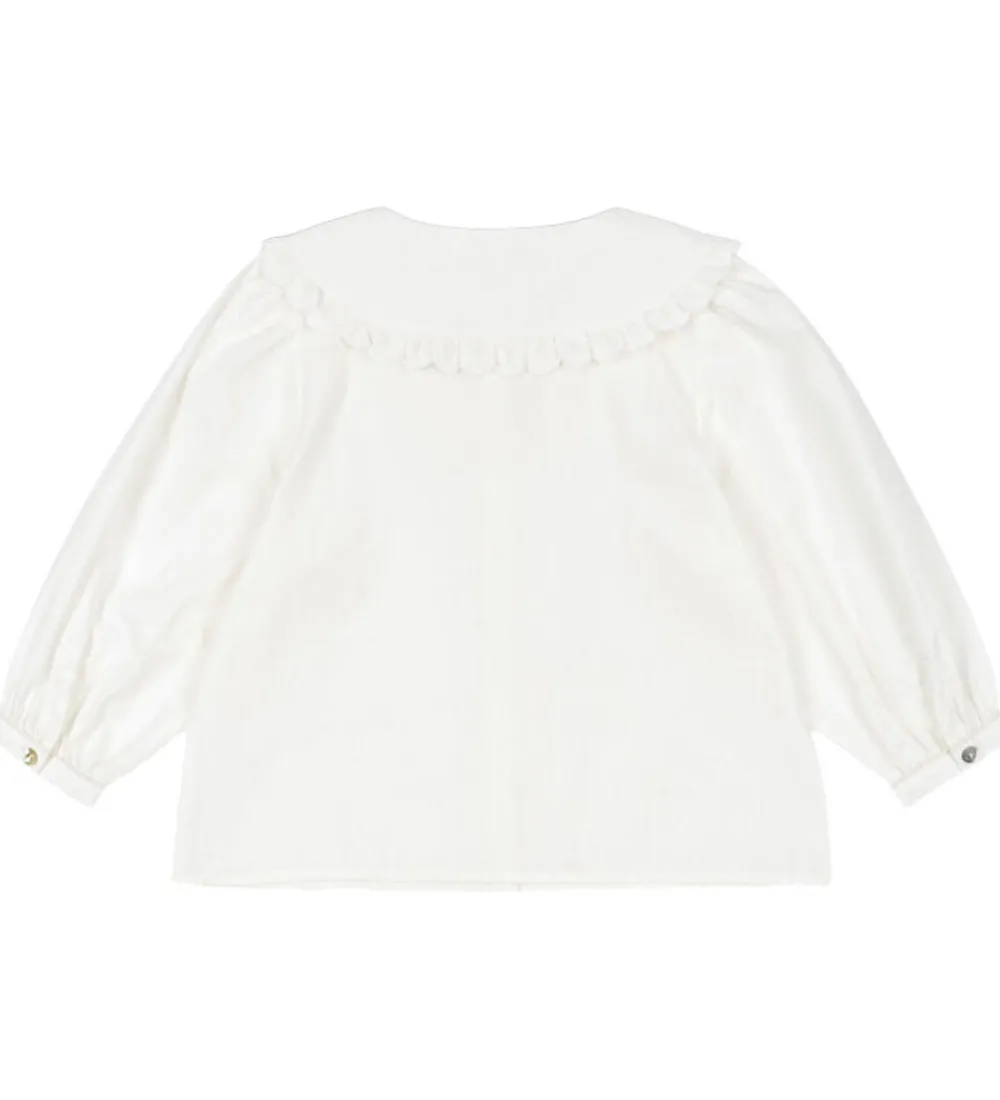 Børn Konges Sløjd Skjorter|Skjorte - Coeur Collar - Optic White