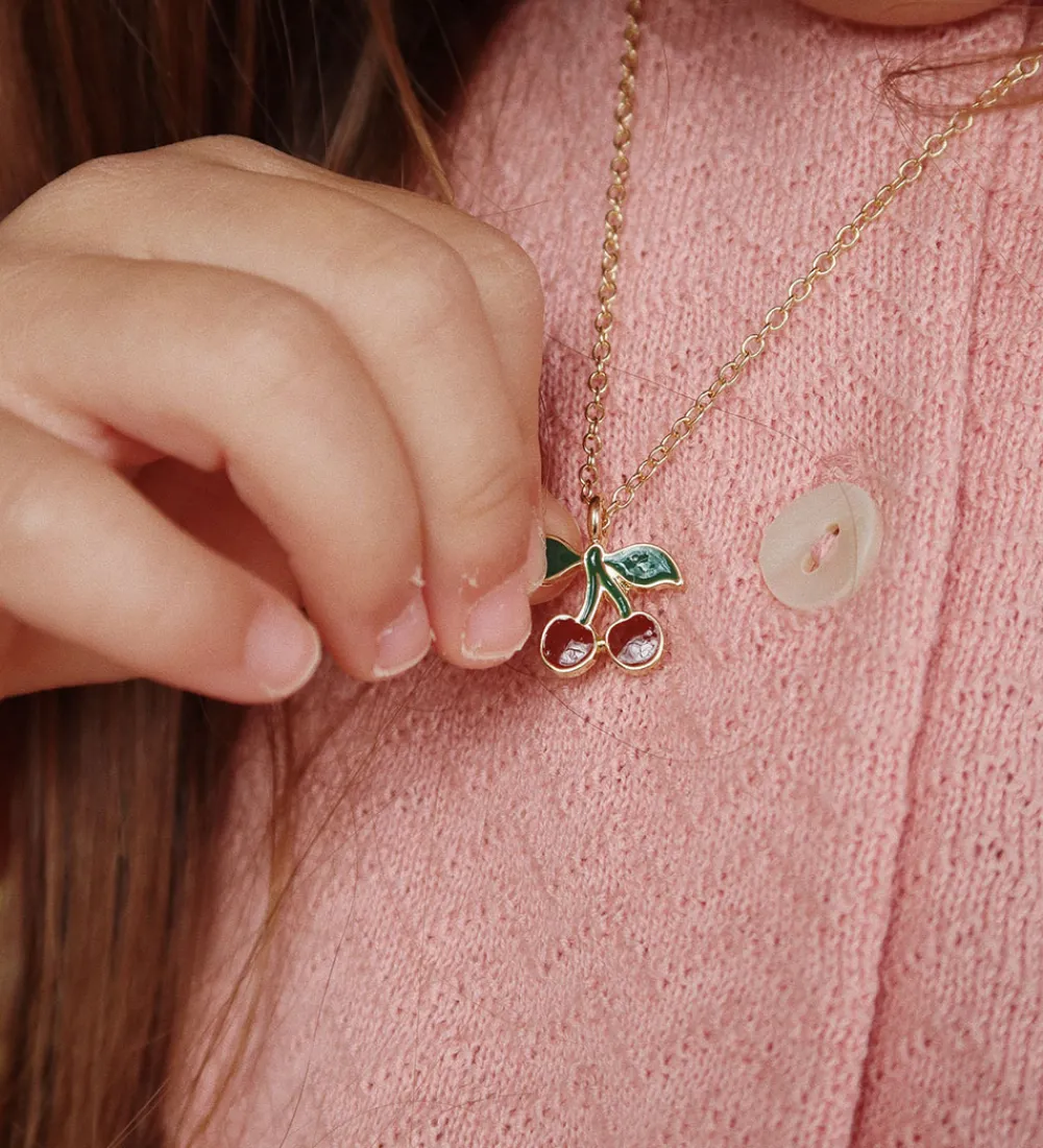 Konges Sløjd Smykker>Smykkesæt - Cherry - Guld