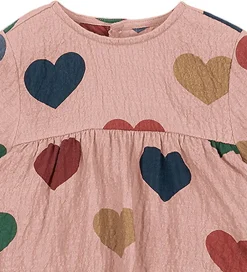 Børn Konges Sløjd Sommerdragter>Sommerdragt - Elin - Coeur Rose Colore