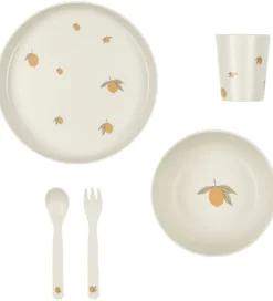 Konges Sløjd Spisesæt>Spisesæt - 5 dele - Lemon