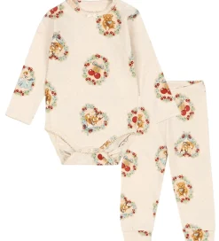 Børn Konges Sløjd Leggings|Bodyer|Sæt - Body l/æ/Leggings - Deer Diary