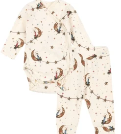 Børn Konges Sløjd Leggings|Bodyer>Sæt - Slå-om Body l/æ/Leggings - Luna