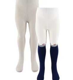 Børn Konges Sløjd Strømpebukser>Strømpebukser - Bambus - 2-pak - Cherry Mix