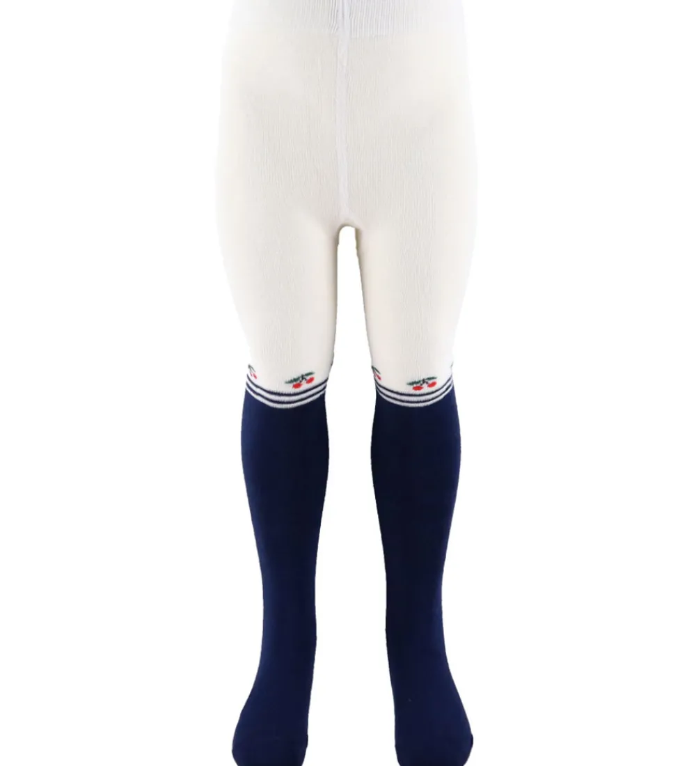 Børn Konges Sløjd Strømpebukser>Strømpebukser - Bambus - 2-pak - Cherry Mix