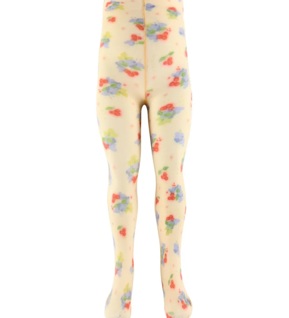 Børn Konges Sløjd Strømpebukser>Strømpebukser - Nylon - 2-pak - Verona Blues