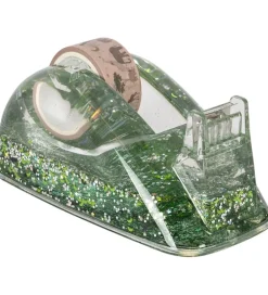 Konges Sløjd Skriveredskaber|Skole|Tapedispenser - Sparkle Splash - Grøn