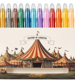 Konges Sløjd Malebog>Tegneblok m. Farver - 10 stk. - Cirkus