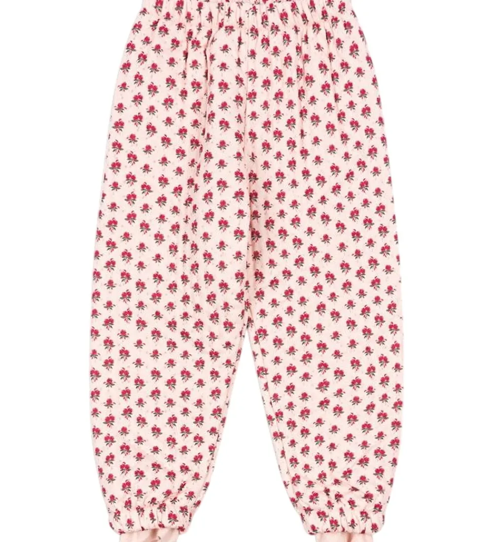 Børn Konges Sløjd Termotøj|Termobukser - Thermo - Rosie Blush