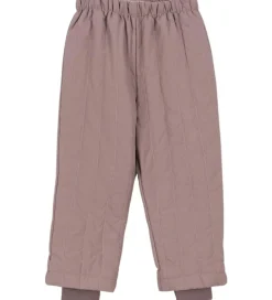 Børn Konges Sløjd Termotøj|Termobukser - Juno - Twilight Mauve