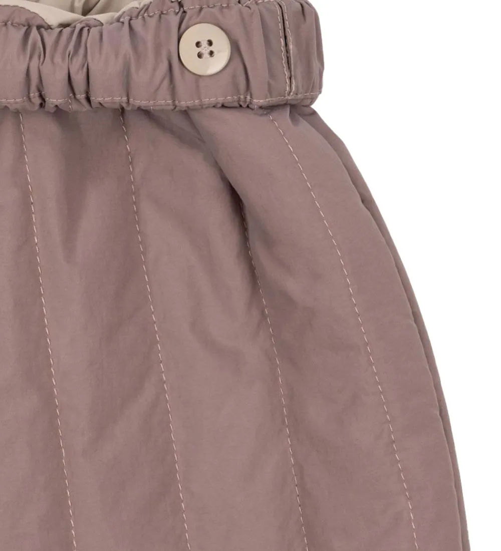 Børn Konges Sløjd Termotøj|Termobukser - Juno - Twilight Mauve