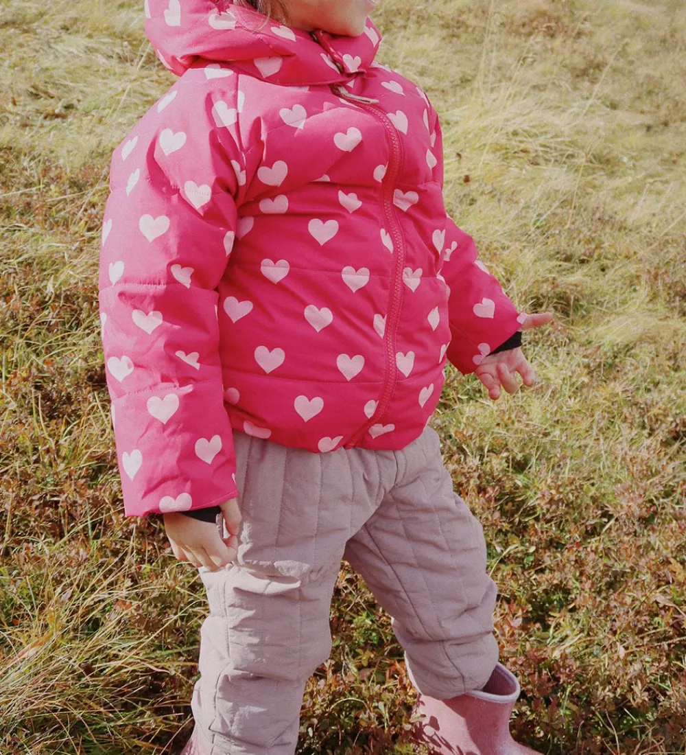 Børn Konges Sløjd Termotøj|Termobukser - Juno - Twilight Mauve