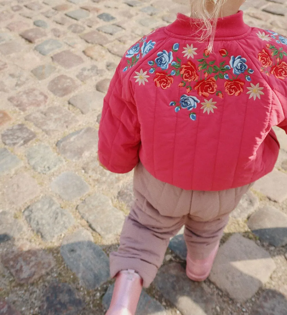 Børn Konges Sløjd Termotøj|Termobukser - Juno - Twilight Mauve