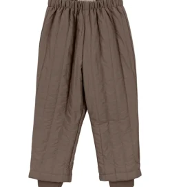 Børn Konges Sløjd Termotøj|Termobukser - Juno - Walnut