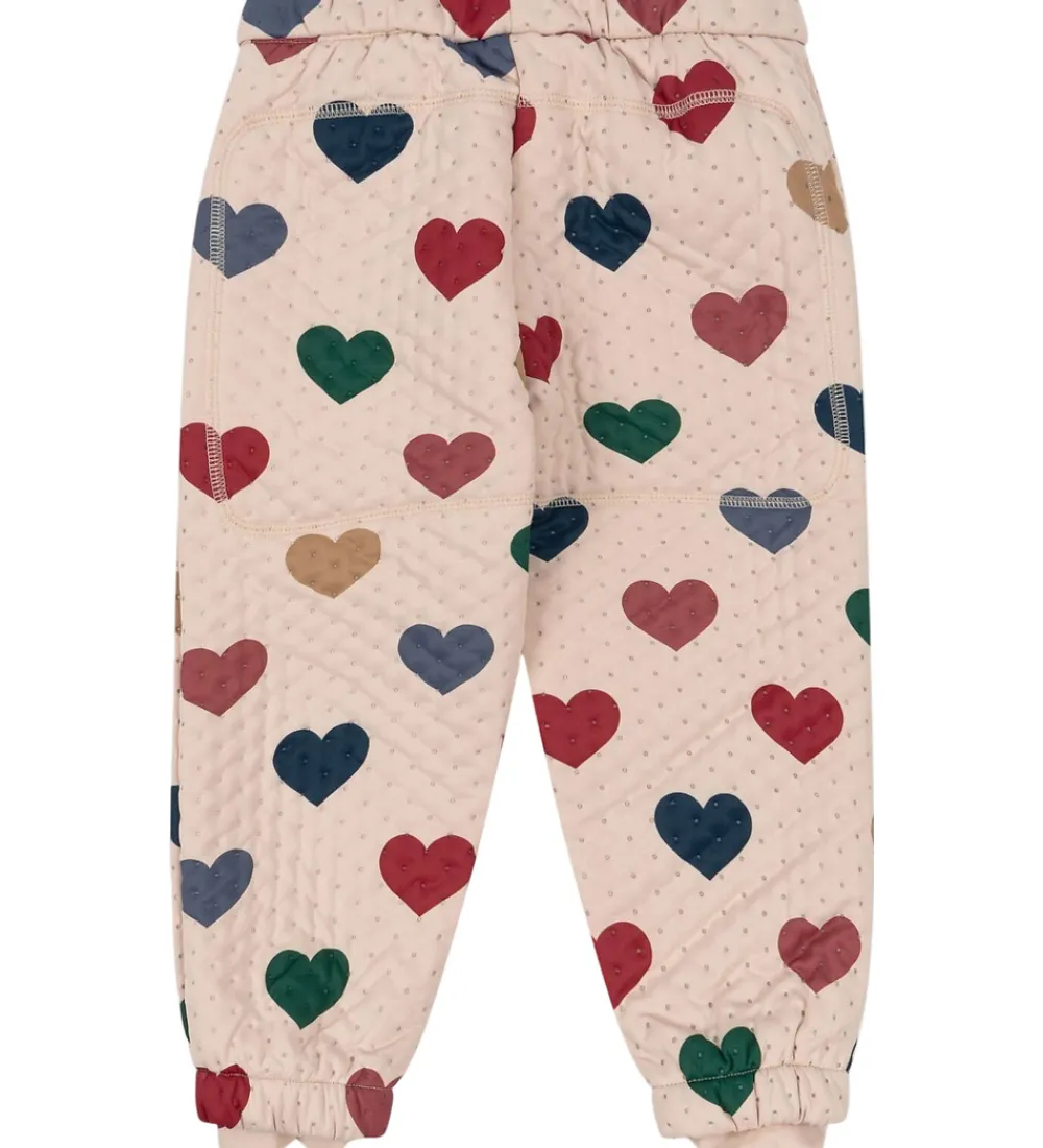 Børn Konges Sløjd Termotøj>Termobukser m. Fleece - Frill - Bon Coeur Coloré