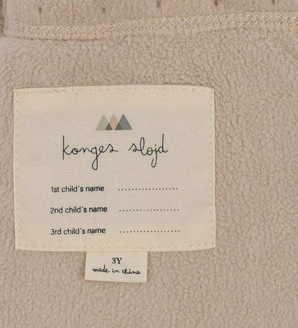 Børn Konges Sløjd Termotøj>Termobukser m. Fleece - Frill - Bon Coeur Coloré