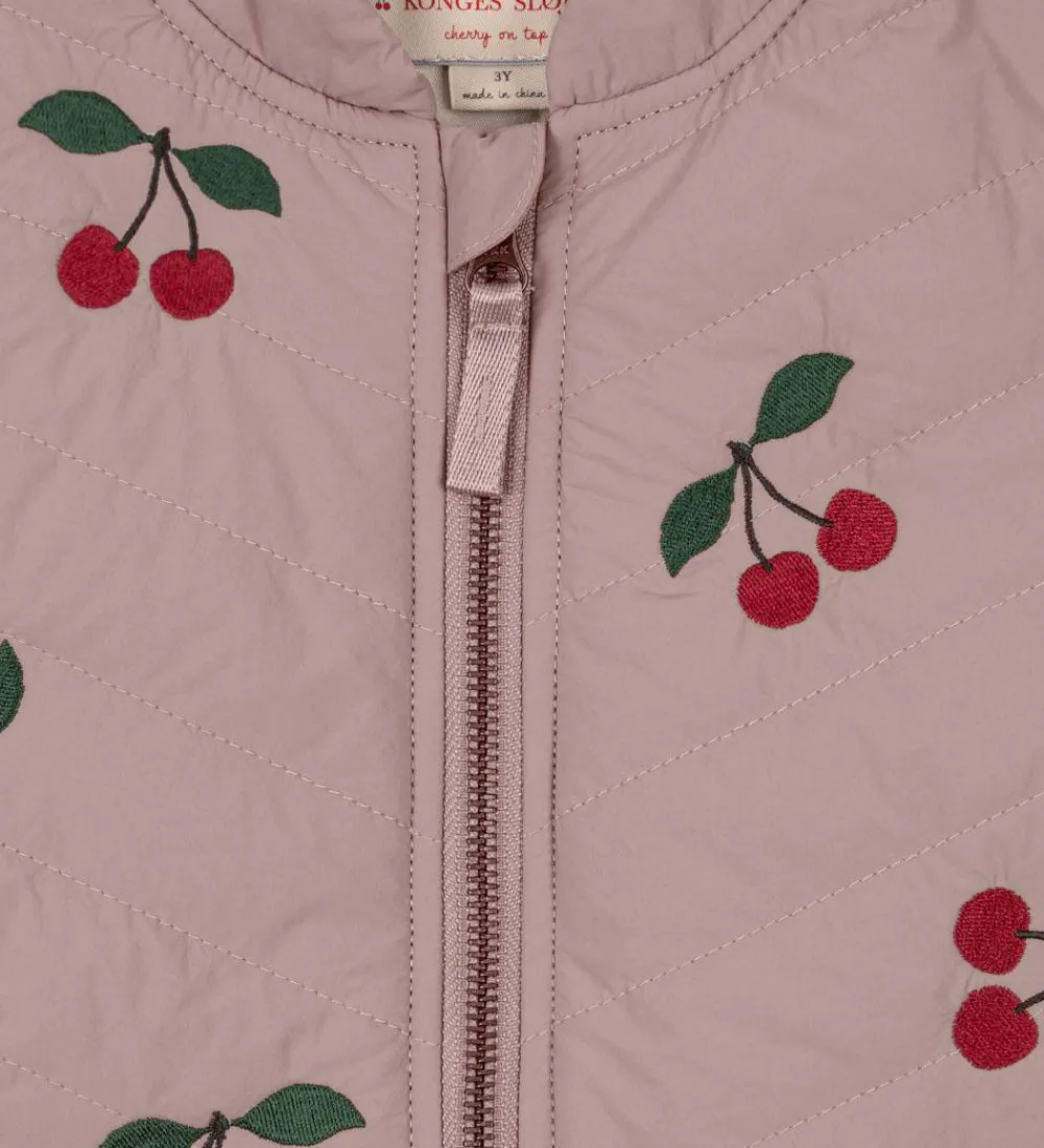 Børn Konges Sløjd Termotøj>Termojakke - Juno Bomber - Twilight Mauve