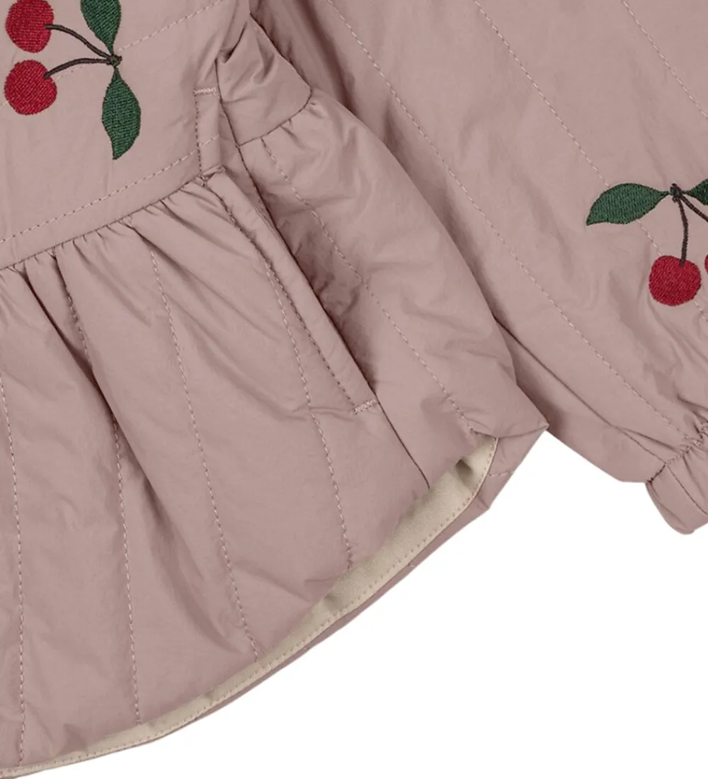 Børn Konges Sløjd Termotøj>Termojakke - Juno Bomber - Twilight Mauve