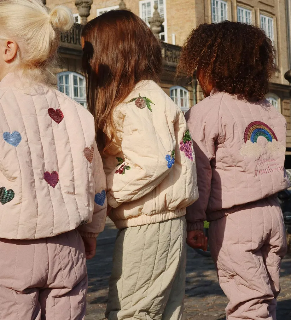 Børn Konges Sløjd Termotøj|Termojakke - Juno Bomber - Twilight Mauve