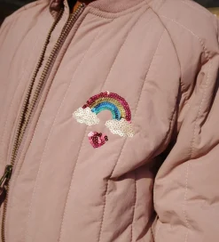 Børn Konges Sløjd Termotøj|Termojakke - Juno Bomber - Twilight Mauve