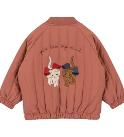 Børn Konges Sløjd Termotøj|Termojakke - Juno Bomber - Canyon Rose