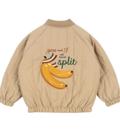 Børn Konges Sløjd Termotøj>Termojakke - Juno Bomber - Travertine