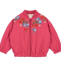 Børn Konges Sløjd Termotøj|Termojakke - Juno Bomber - Raspberry Wine