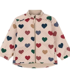 Børn Konges Sløjd Termotøj>Termojakke m. Fleece - Frill - Bon Coeur Coloré