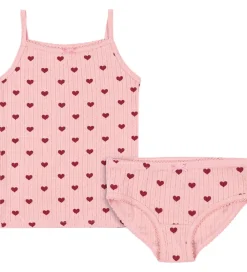 Børn Konges Sløjd Undertøj>Undertøj - Minnie - Amour Rouge m. Hulmønster