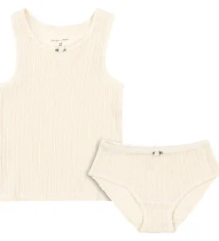 Børn Konges Sløjd Undertøj>Undertøj - Rib - Papin - Antique White