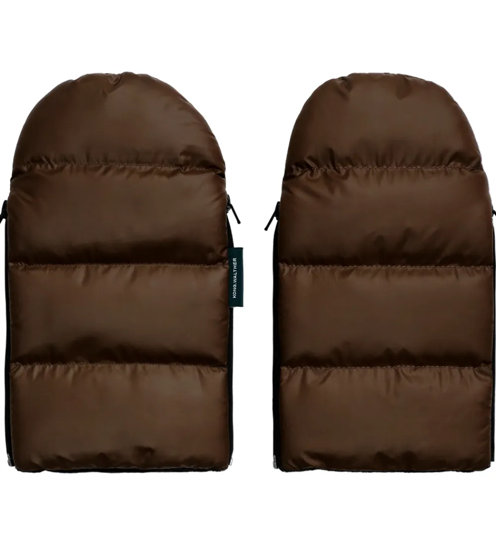 KongWalther Barnevognsudstyr|Barnevognshandsker|Barnevognshandsker - Østerbro - Puffer Chocolate Bro