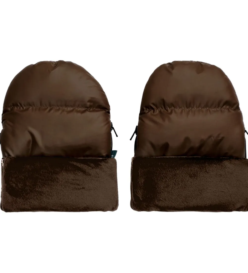 KongWalther Barnevognsudstyr|Barnevognshandsker|Barnevognshandsker - Østerbro - Puffer Chocolate Bro
