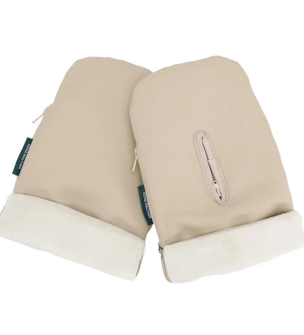KongWalther Barnevognshandsker|Barnevognshandsker - Østerbro - Creme Fleece