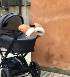 KongWalther Barnevognsudstyr|Barnevognshandsker>Barnevognshandsker - 2-pak - Østerbro - Brun