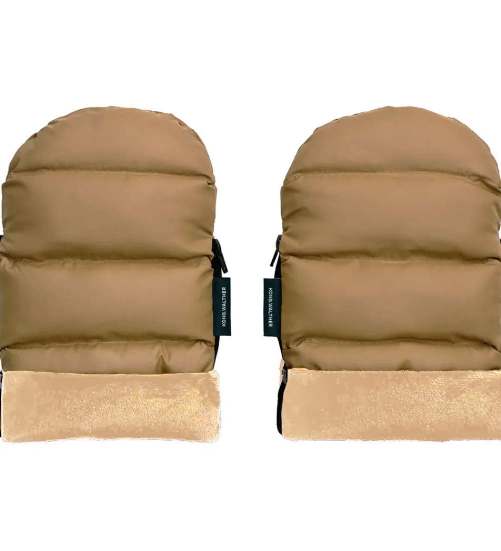 KongWalther Barnevognsudstyr|Barnevognshandsker|Barnevognshandsker - Østerbro - Puffer Creme