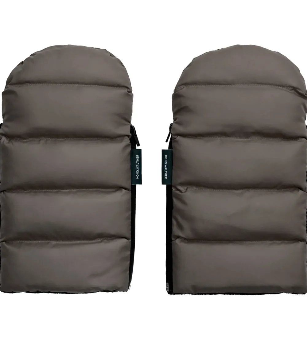 KongWalther Barnevognsudstyr|Barnevognshandsker>Barnevognshandsker - Østerbro - Puffer Grey