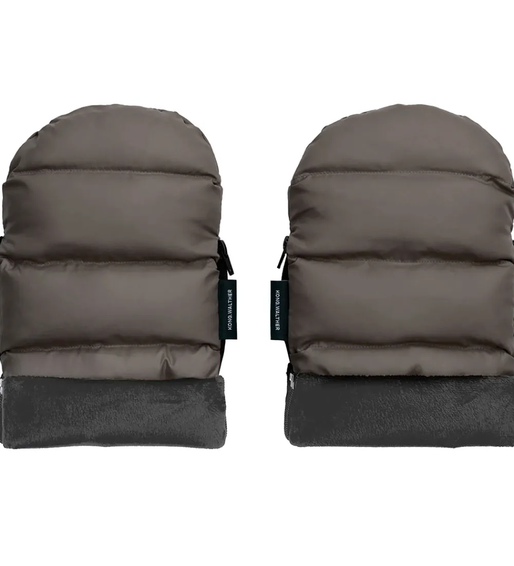 KongWalther Barnevognsudstyr|Barnevognshandsker>Barnevognshandsker - Østerbro - Puffer Grey