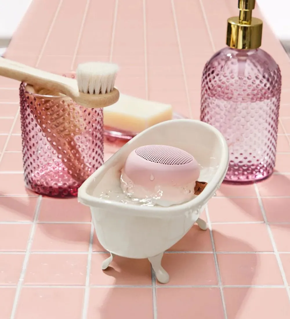 Kreafunk Højtalere>Højtaler m. Lys/Magnet - aLIGHT - Dusty Rose