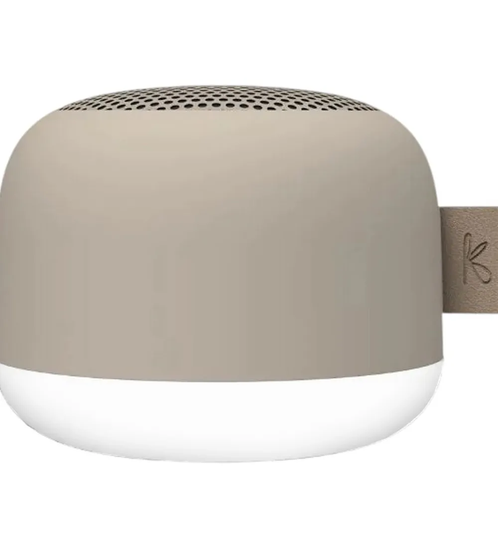 Kreafunk Højtalere|Højtaler m. Lys/Magnet - aLIGHT - Ivory Sand