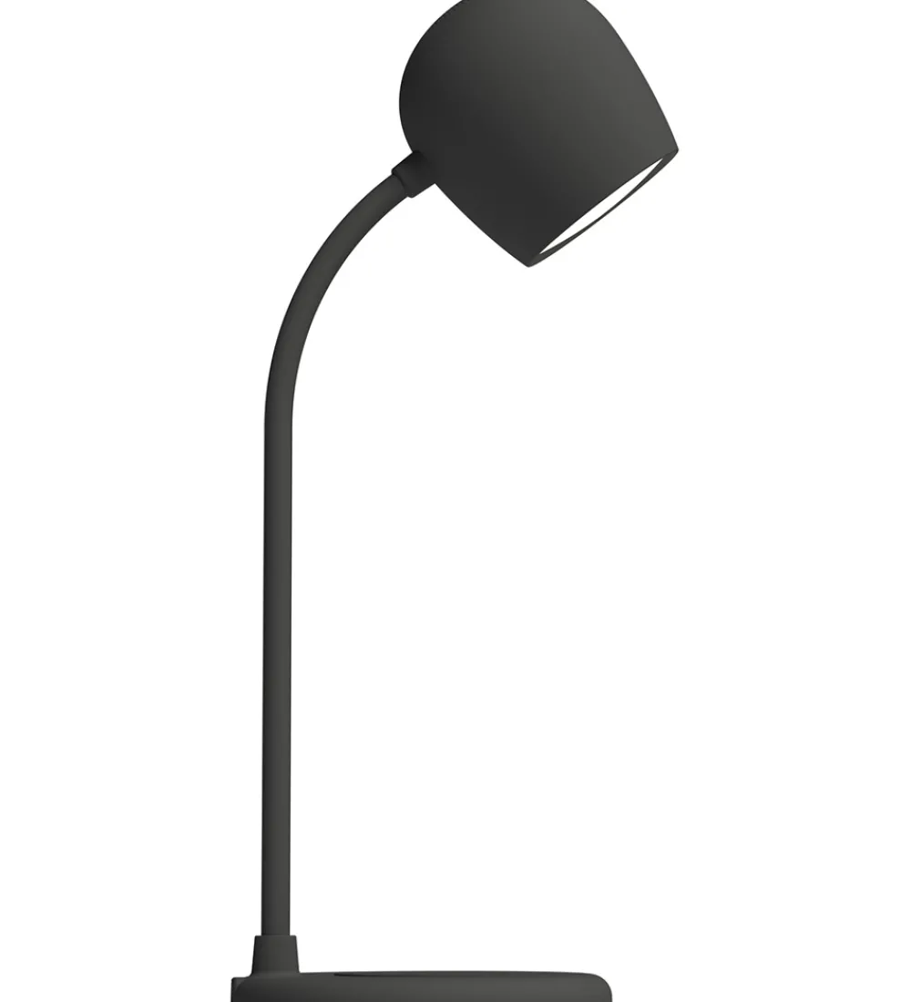 Kreafunk Adaptere Og Opladere>Lampe m. Oplader + Højtaler - Ellie - Sort