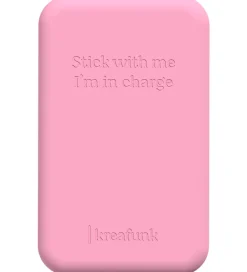 Kreafunk Powerbanks>Powerbank - toCHARGE Qi - Fresh Pink - 5.000mAh