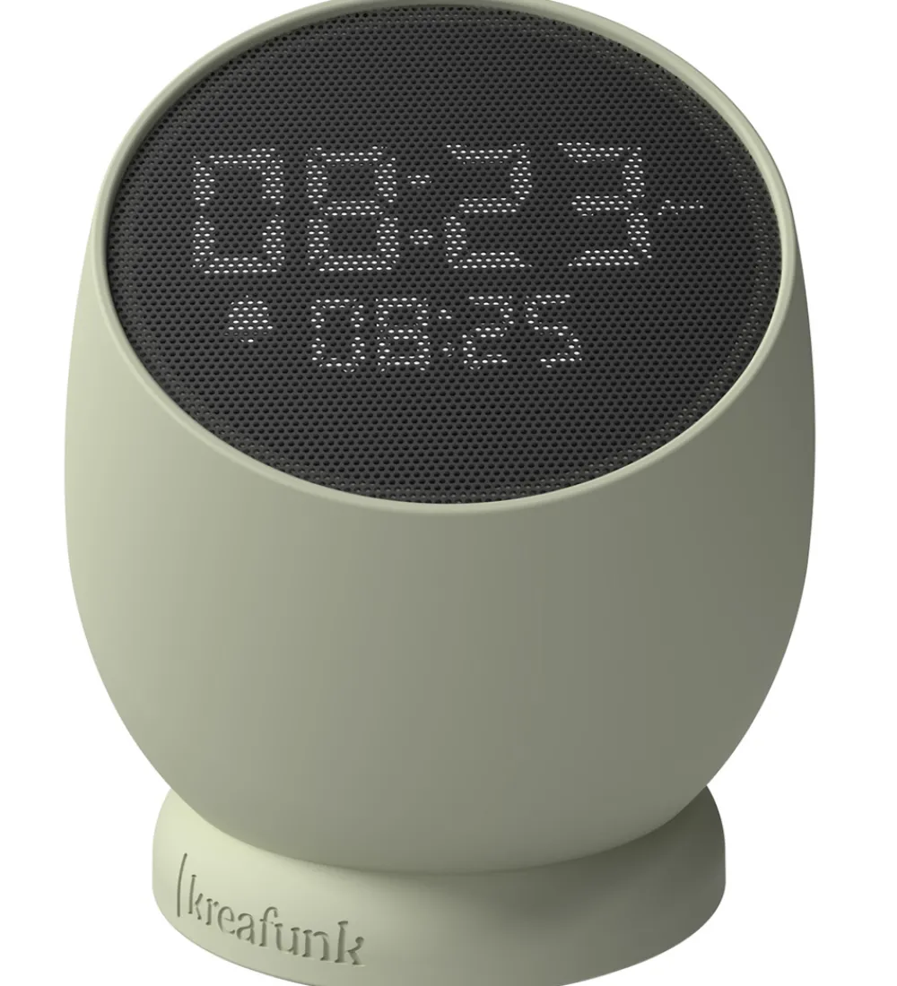 Kreafunk Ure>vækkeur - Bell - Dusty Olive